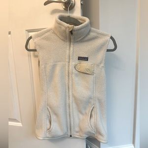 Patagonia ivory vest